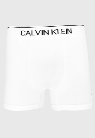 Cueca Calvin Klein Underwear Boxer Trunk Branca Compre Agora