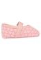 Sapato Pimpolho Bordado Coração Infantil Rosa - Marca Pimpolho
