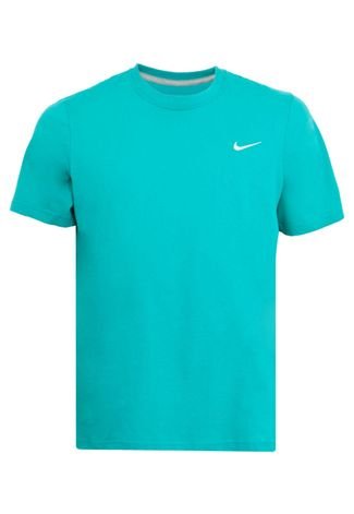 Camiseta Nike Sportswear Solid Sp Futura Vneck Tour Azul