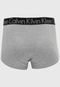 Kit 2pçs Cueca Calvin Klein Underwear Boxer Logo Preta/Cinza - Marca Calvin Klein Underwear