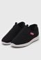 Slip On Molekinha Infantil Recortes Preto - Marca Molekinha