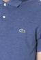Camisa Polo Lacoste Classic Lisa Azul - Marca Lacoste