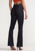 Calça Jeans Sawary Bootcut Lisa Azul-Marinho - Marca Sawary