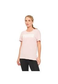 Camiseta Rosa Puma Femenino Lg Tee Lotus 586454-36