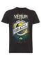 Camiseta Venum Manga Curta Keep Rolling Preta - Marca Venum