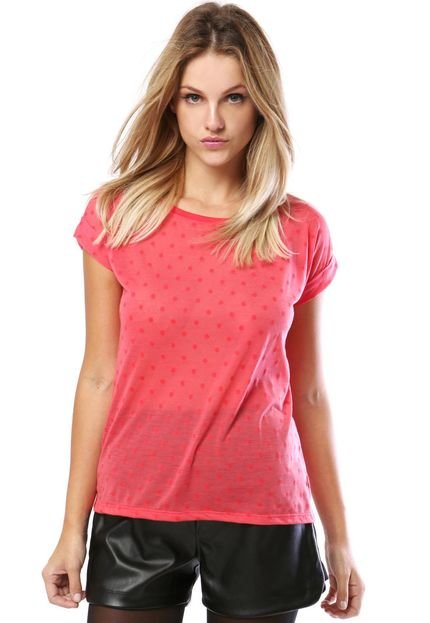 Camiseta FiveBlu Long Rosa - Marca FiveBlu