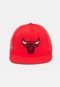 Boné Mitchell & Ness NBA All Directions Snapback Chicago Bulls Vermelho - Marca Mitchell & Ness