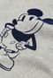 Blusa Infantil de Moletom GAP Mickey Mouse Cinza - Marca GAP