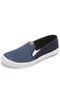 Slip On Moleca Recorte Azul - Marca Moleca