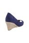 Peep Toe Santa Lolla Fashion Azul - Marca Santa Lolla