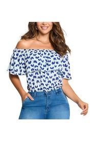 Blusas celestes hotsell elegantes