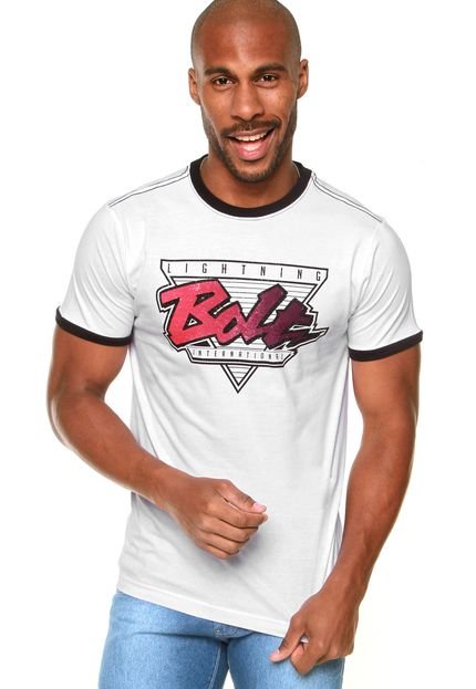 Camiseta Lightning Bolt Diamond Classic Branca - Marca Lightning Bolt