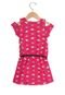 Vestido Kyly Menina Rosa - Marca Kyly