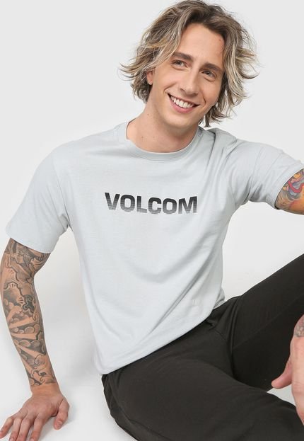 Camiseta Volcom Risen Cinza - Marca Volcom