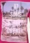 Camiseta Sommer Mini Corner Rosa - Marca Sommer