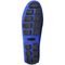 Mocassim Drive Couro Feminino Solado Emborrachado Antiderrapante Clássico Conforto Leve Flexível Azul Royal - Marca Walk Easy
