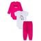 Kit Body Feminino Pink Uni - Marca Orango Kids