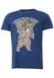 Camiseta Colcci Estampada Azul-Marinho - Marca Colcci