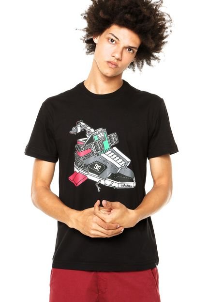 Camiseta DC Shoes Ghica Ship Preta - Marca DC Shoes