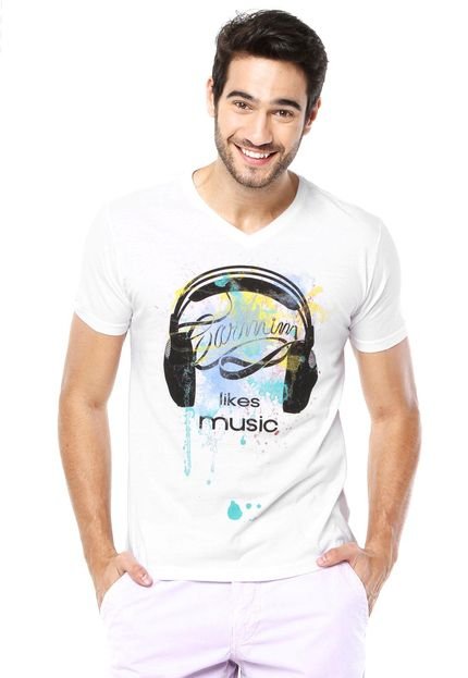 Camiseta Carmim Music Branca - Marca Carmim