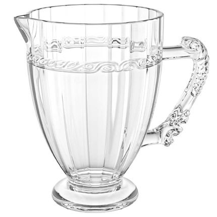 Jarra de Suco e Água em Cristal Transparente Imperial 1L - Lyor - Marca Lyor