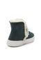 Bota Flatform DAFITI SHOES Chelsea Verde - Marca DAFITI SHOES