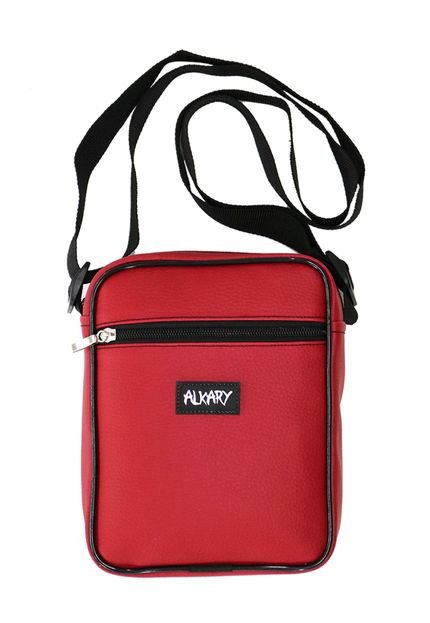 Mini Shoulder Bag Alkary Couro Vermelha - Marca Alkary