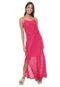 Vestido FiveBlu Longo Renda Pink - Marca FiveBlu