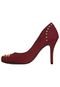 Scarpin Via Marte Spike Vinho - Marca Via Marte