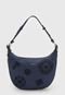 Bolsa Desigual Shoulder Bag Inês Azul-Marinho - Marca Desigual