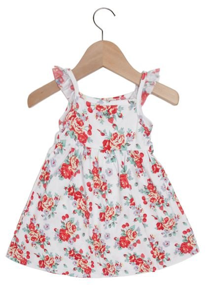 Vestido Kyly Menina Branco - Marca Kyly