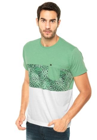 Camiseta Vinyl Folhagem Verde