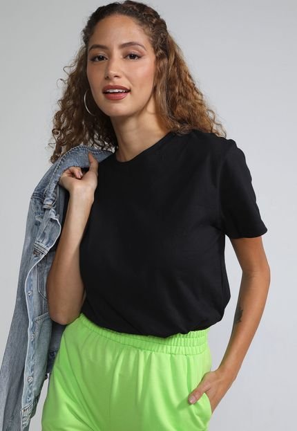 Blusa Forever 21 Lisa Preta - Marca Forever 21