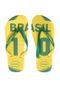 Sandália Havaianas Team Brasil Amarelo - Marca Havaianas