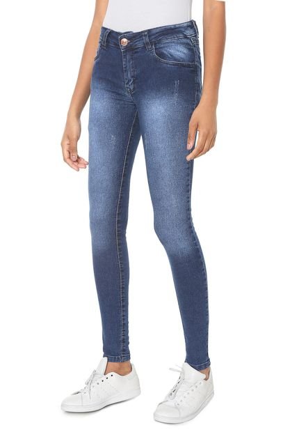 Calça Jeans Tricats Skinny Trancoso Azul - Marca Tricats
