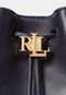 Bolsa Lauren by Ralph Lauren Logo Preta - Marca Lauren Ralph Lauren