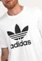 Camiseta adidas Originals Trefoil Off-White - Marca adidas Originals