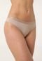 Calcinha Calvin Klein Underwear Tanga Microfibra Soft Touch Bege - Marca Calvin Klein Underwear
