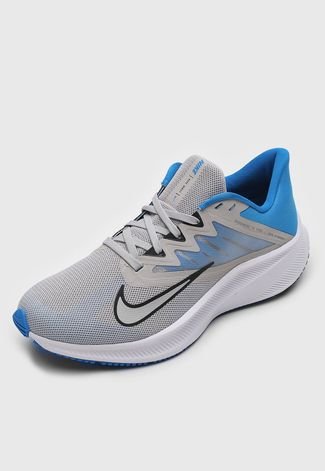 Tênis Nike Quest 3 Cinza/Azul