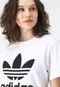 Camiseta adidas Originals Trefoil Branca - Marca adidas Originals