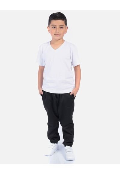 Camiseta blanca básica para niños, Blanco, Kids 2 : Ropa, Zapatos y Joyería  