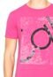 Camiseta Calvin Klein Jeans Cidades Rosa - Marca Calvin Klein Jeans