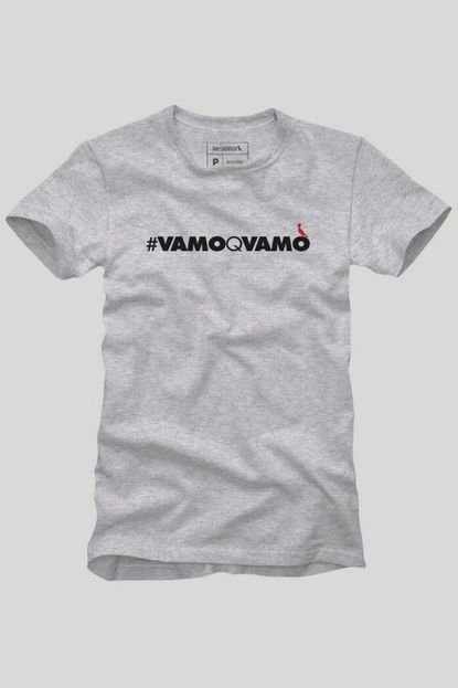 Camiseta Sb Vamoqvamo Casual Conforto Reserva Cinza - Marca Reserva