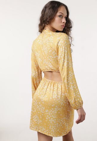 Forever 21 hot sale vestido amarelo