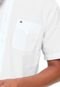Camisa Tommy Hilfiger Regular Fit Bolso Branca - Marca Tommy Hilfiger