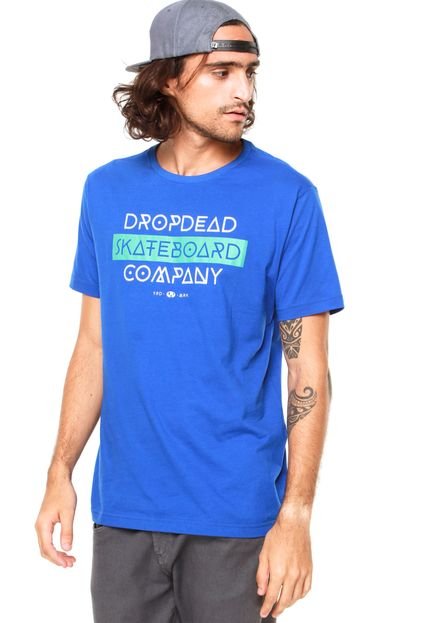Camiseta Drop Dead Metric Azul - Marca Drop Dead