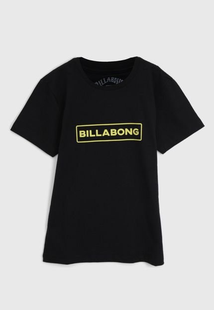 Camiseta Billabong Infantil Unity Ii Preta - Marca Billabong
