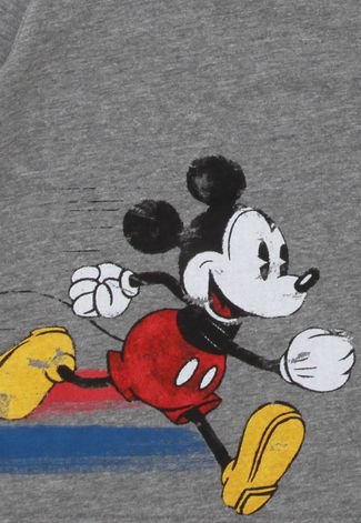 Camiseta Cativa Disney Menino Personagens Cinza