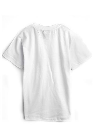 Camiseta Nicoboco Menino Escrita Branca