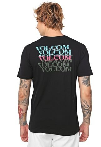 Camiseta Volcom Code Preta